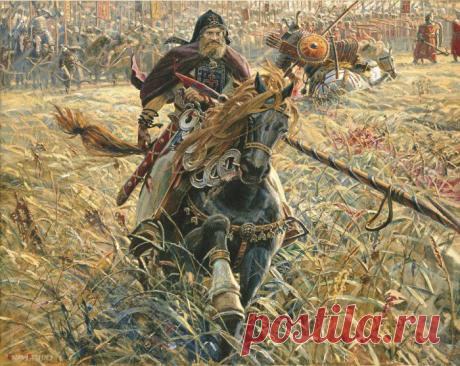 Павел Рыженко . Победа Пересвета