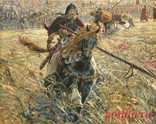 Павел Рыженко . Победа Пересвета