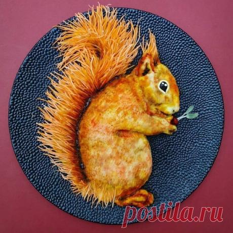 Креативная мама Иоланда Стоккерманс из Бельгии превратила еду в искусство