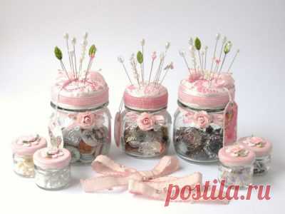 Игольница своими руками - как сделать из баночки