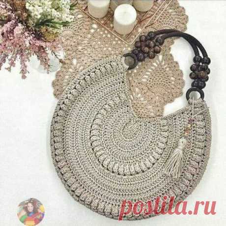 Схема для вязания сумочки