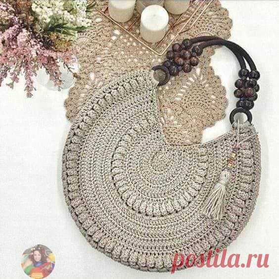 Схема для вязания сумочки