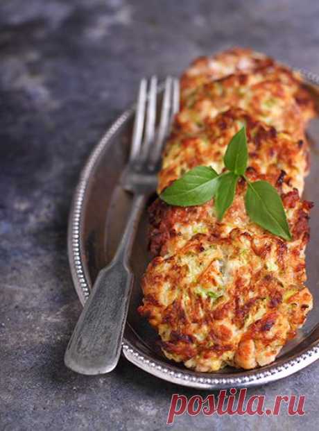 Котлеты из индейки с кабачком | Четыре вкуса