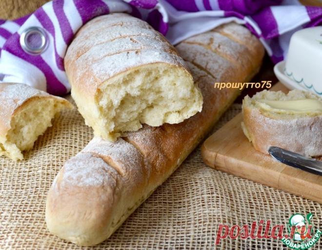 Багеты на скорую руку – кулинарный рецепт