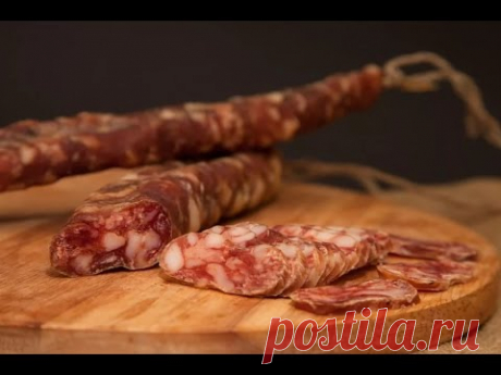 Сырокопченая колбаса от пчеловода.