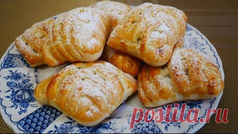 Слойки из слоеного теста с вареньем Это так ВКУСНО и ЛЕГКО! Когда СОВСЕМ НЕТ ВРЕМЕНИ! | Готовим с ЛЮБОВЬЮ | Дзен