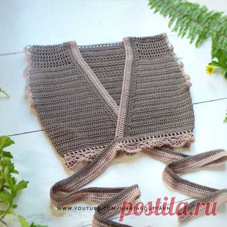 Photo by Kath | What About Yarn on September 26, 2021. May be an image of crochet and purse.