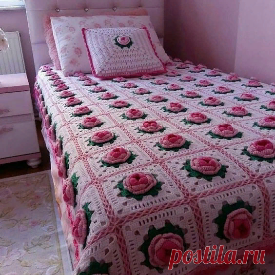 Вяжем ПЛЕДЫ и ПОКРЫВАЛА (крючок и спицы) | Фото и схемы | Вязание и рукоделие от Софьи | Яндекс Дзен