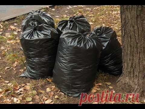 Бесплатные удобрения. ч.3. Компост в мешках - YouTube