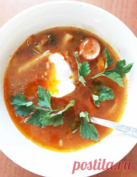 Солянка домашняя - вкуснейший рецепт моей подруги