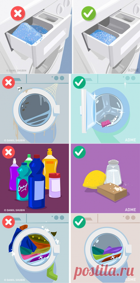 15 распространенных ошибок в стирке, которые портят одежду