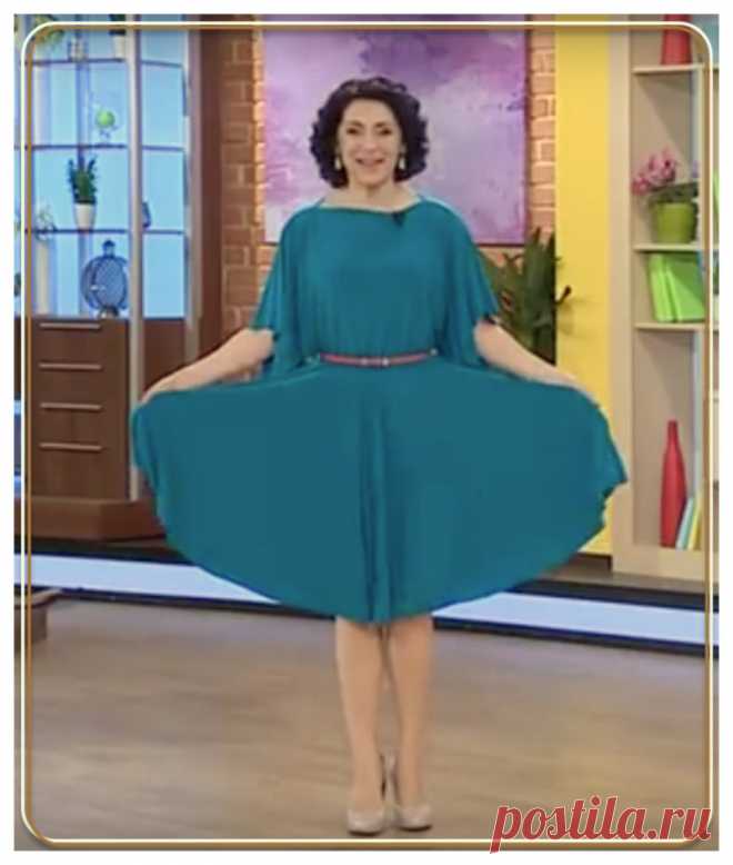 Простой и быстрый мастер-класс: праздничное платье одним швом