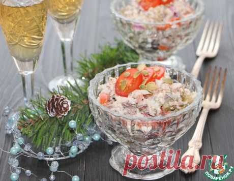 Салат "Под бой курантов" – кулинарный рецепт