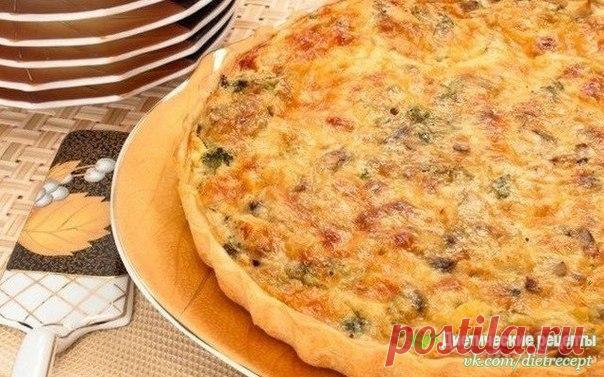 Пирог-сметанник с курицей и грибами / Воркаут как образ жизни