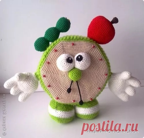 Вязаный крючком будильник: пошаговая схема вязания с подсказками