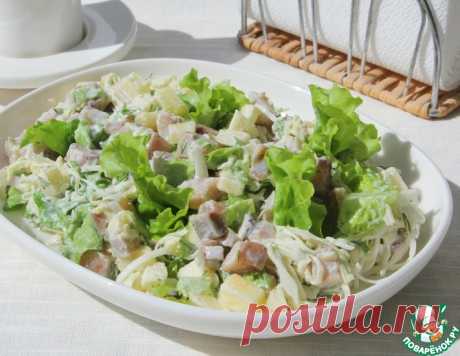 Селедочный салат – кулинарный рецепт