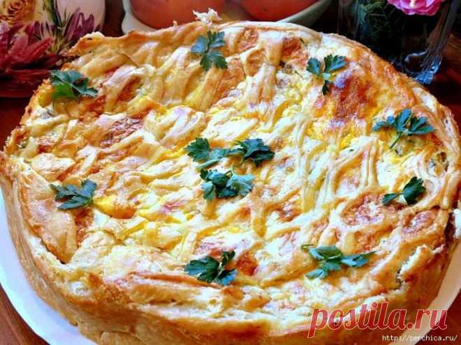 Куриный пирог без забот и хлопот.