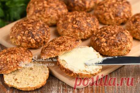 Булочки из творога и овсяных хлопьев (вкус их не сравнится ни с чем) | Совет да Еда | Яндекс Дзен