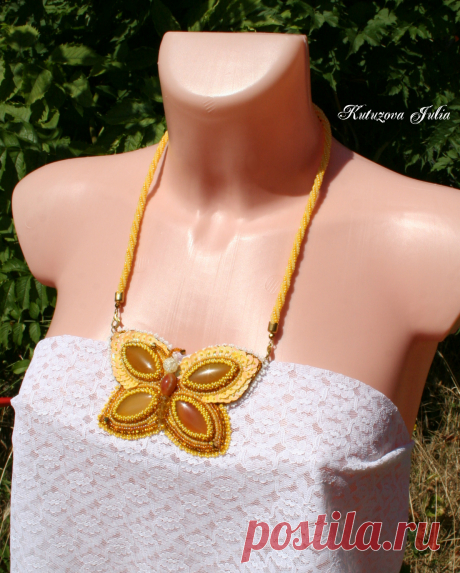 Брошь-колье