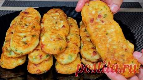Вместо ПИРОЖКОВ готовлю к Завтраку эту Вкуснятину ! Ленивые Пирожки детям в школу на Перекус. | Готовит Самира | Дзен
