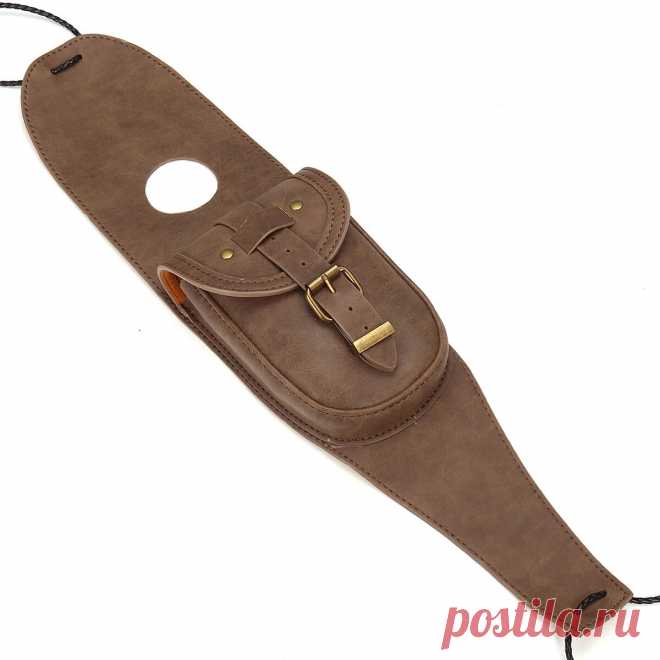 Universal motorcycle oil gas tank cover panel tool phone bag strings pu leather panel bag Sale - Banggood.com