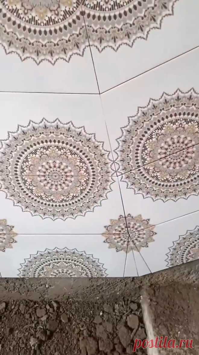 как положить плитку с рисунком правильно