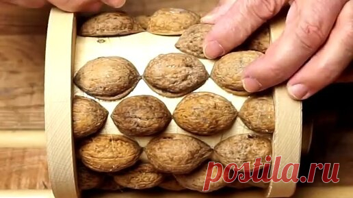 Токарное мастерство на станке - Лампа из скорлупы грецкого ореха | Мастерская Бруно | Дзен