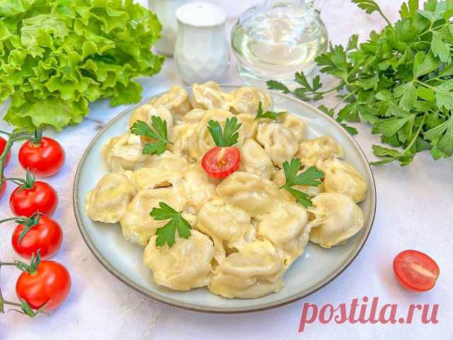 Жареные пельмени с майонезом и сыром: Пошаговый рецепт - 1000.menu