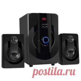 Купить Акустическая система Defender BLAZE M40 PRO / 2.1 / 40-20000 Гц / чёрный в Пензе, цена / Интернет-магазин "Vseinet.ru"
В результате работа сателлитов и сабвуфера вместе позволяет системе воспроизводить частотный диапазон полностью, не занимая много места на столе – ведь сабвуфер можно установить в стороне или под столом. 
Системы сателлитов бывают двух типов — «2.1» и «5.1». После точки указывается наличие сабвуфера, а до нее – число сателлитов: два или пять.