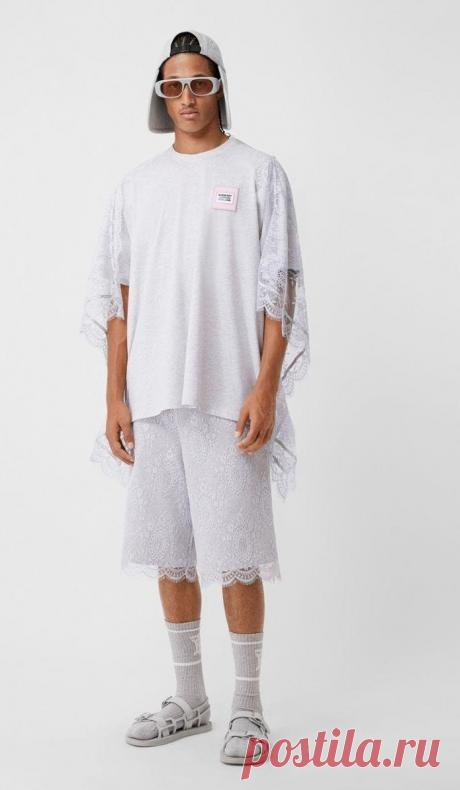 Кружевной пацан от BURBERRY