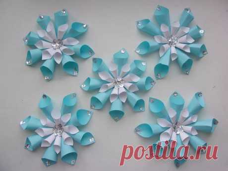 необычные снежинки своими руками с детьми: 3 тыс изображений найдено в Яндекс.Картинках