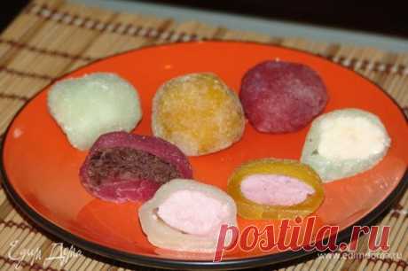 Мочи - японский десерт (Mochi Balls).  сайт кулинарных рецептов Юлии Высоцкой