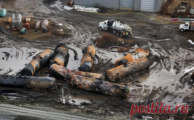 Захарова обвинила США в замалчивании «крупнейшей техногенной катастрофы». Техногенная катастрофа в штате Огайо, где с рельсов сошли 50 вагонов с опасными химическими веществами, является крупнейшей за последнее время, но власти США всячески препятствуют распространению информации о ней.