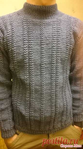 Все просто. Свитер сыну. - Вязание - Страна Мам
