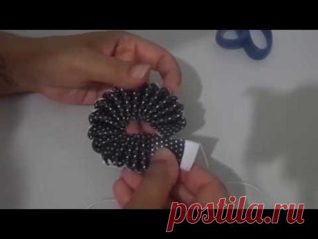 Como Fazer Flor de fita de cetim/Diy Flower Aula 74