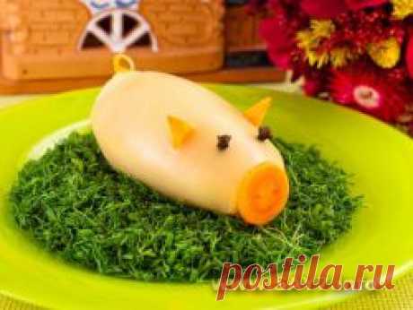 Фаршированные кальмары «Поросята»