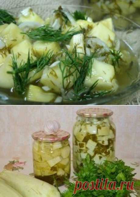 Консервируем кабачки