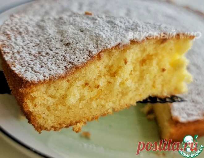 Нежный апельсиновый пирог – кулинарный рецепт