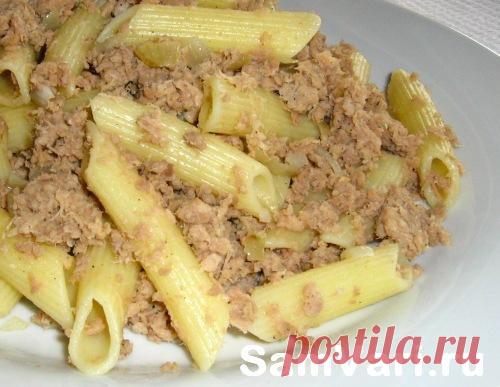 Макароны по-флотски. Рецепт с фото.