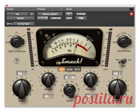 Avid Smack v12.0.86554 x64 AAX-AudioUTOPiA  | 38.0MB
Smack! is a professional compressor/limiter plug-in designed specifically for music applications but capable of accommodating virtually any kind of audio material with equal success. Smack! features three compression modes, unique compression ratios, and harmonic distortion ideally suited for achieving a wide range of sonic variations and colorations.