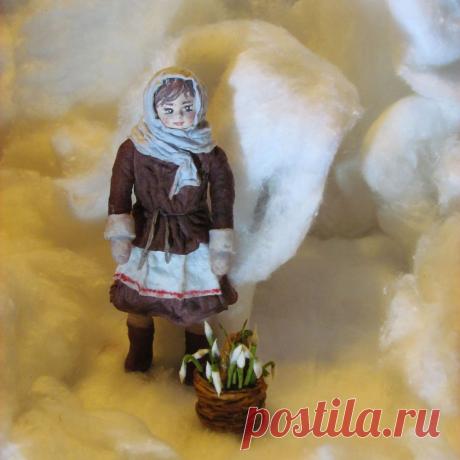МК Елочная игрушка из ваты - Ярмарка Мастеров - ручная работа, handmade