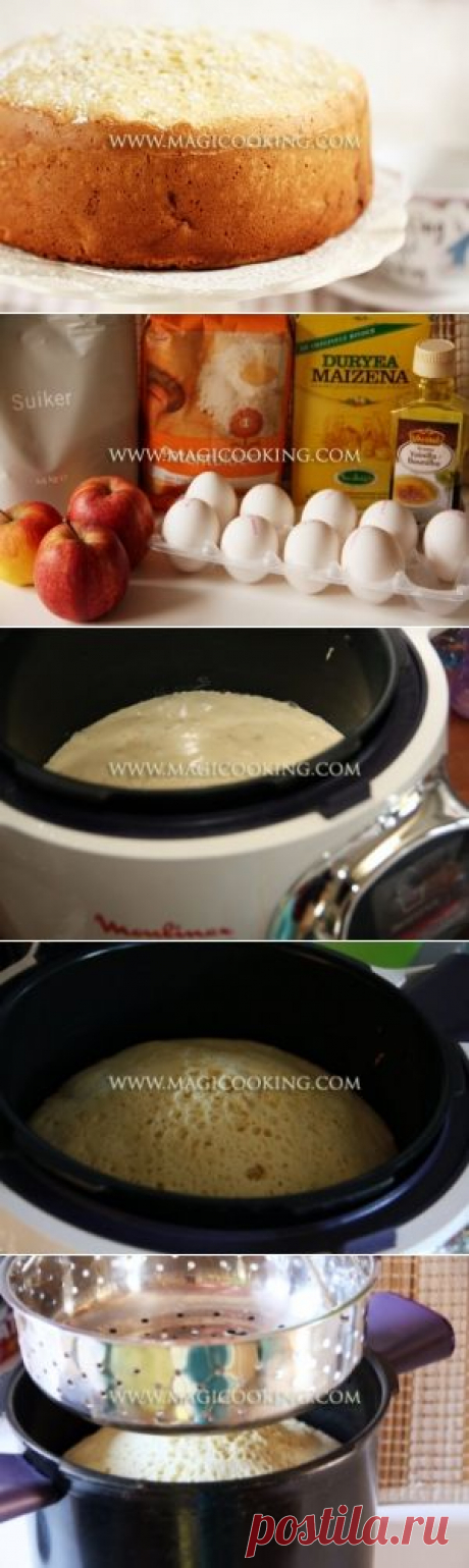 Шарлотка в мультиварке Moulinex cook4me | Магия кулинарии в Европе