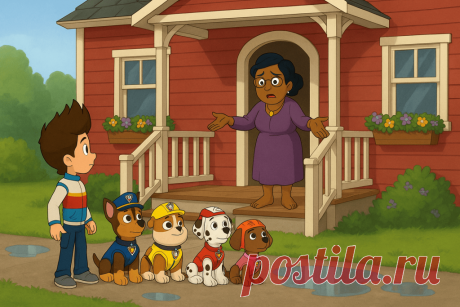 Щенячий Патруль и тайна пропавших ботинок - Kidfic - истории с героями любимых мультфильмов