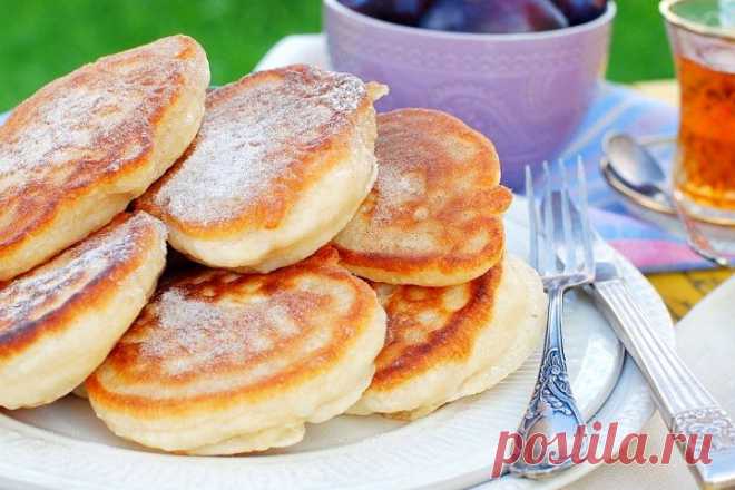Оладьи на кефире пышные: рецепты с фото пошагово