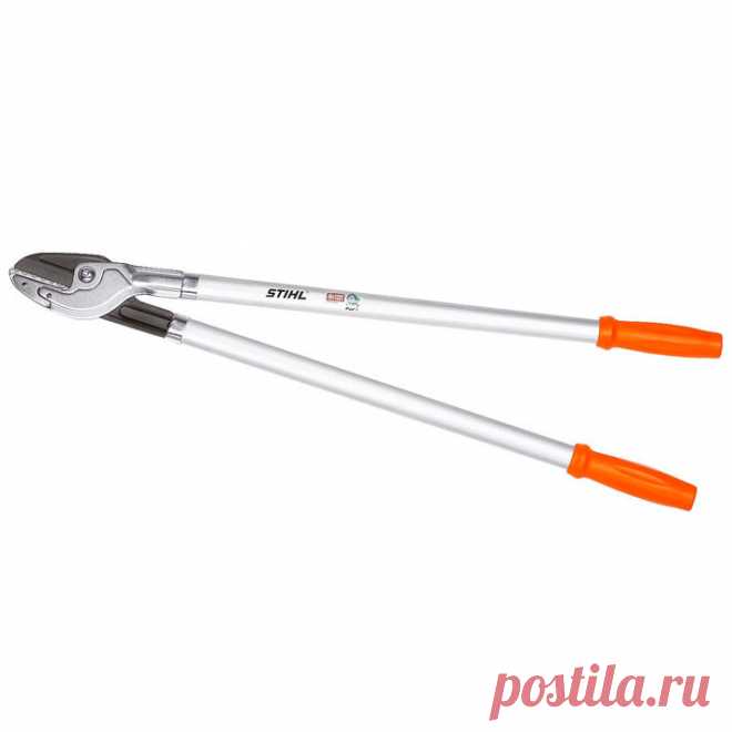 У садовых ножниц Stihl Amboss PB 25 демпфер для снижения нагрузки на суставы. Диаметр веток до 40 мм. Предназначены для  плодоводства, ухода за садом и парком.