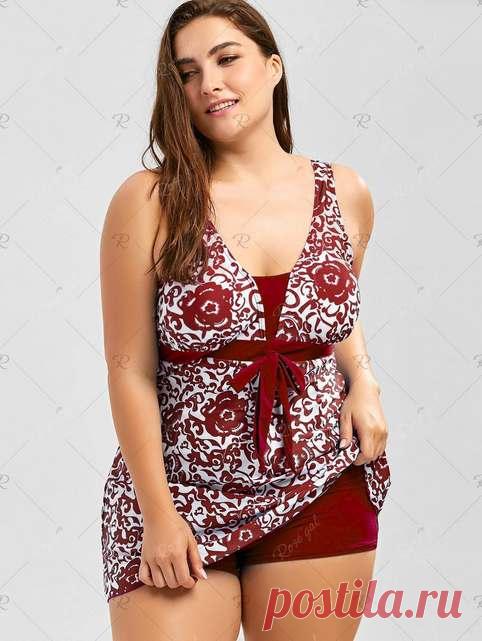 Купальники для полных девушек и женщин американского бренда RoseGal лето 2019 (50 фото)