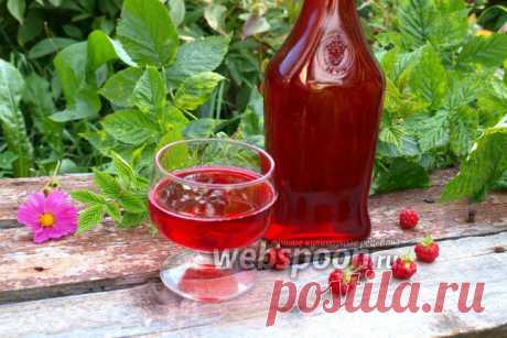 Ликёр из малины рецепт с фото, как приготовить на Webspoon.ru