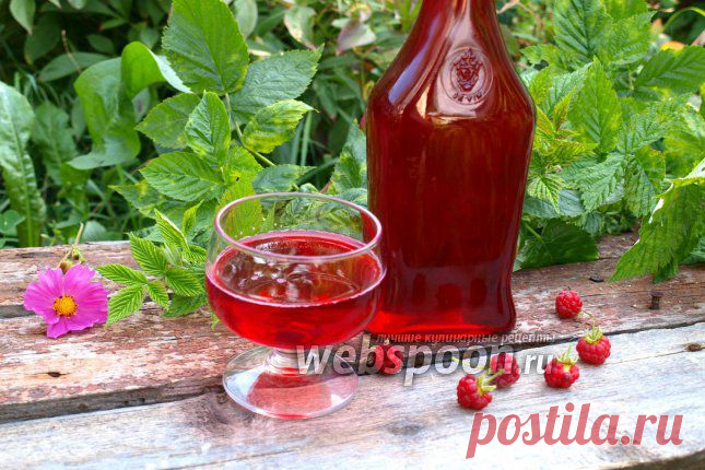 Ликёр из малины рецепт с фото, как приготовить на Webspoon.ru