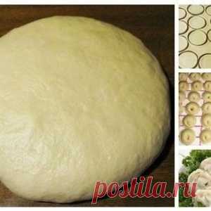Супер тесто на пельмени и вареники
