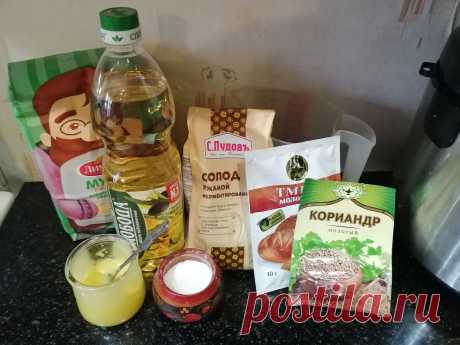 Ржаной хлеб в хлебопечке. 🍞 | 🌳В краю садов🍎 | Дзен